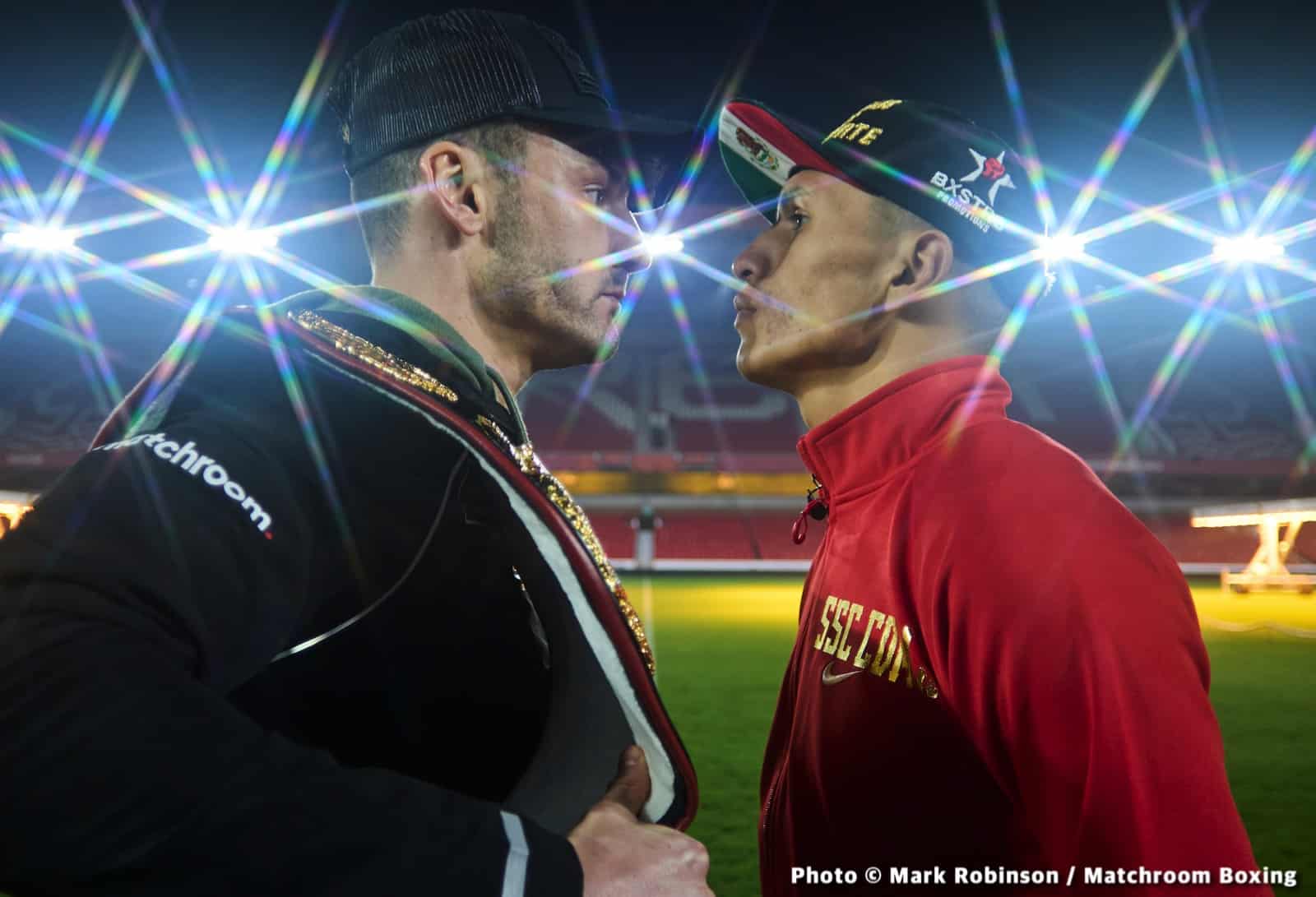 Image: Leigh Wood says he'll stand in front of Mauricio Lara on Saturday in Nottingham
