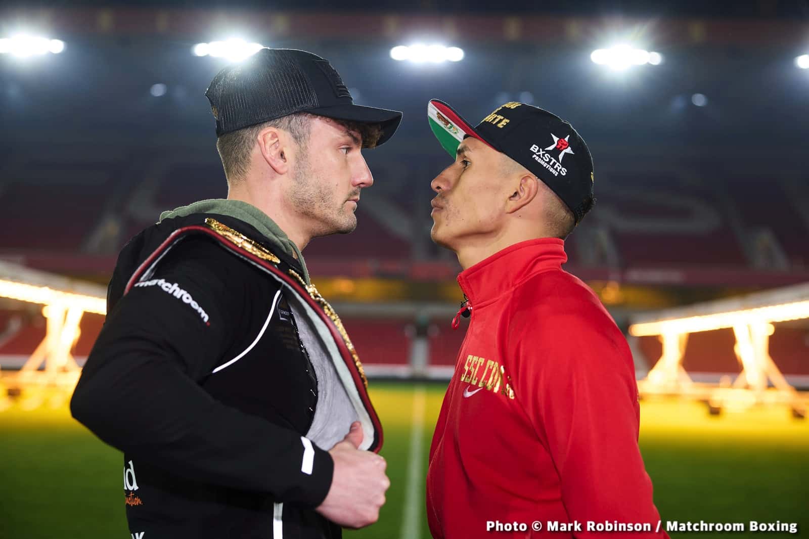 Image: Mauricio Lara ready for war against Leigh Wood on Saturday