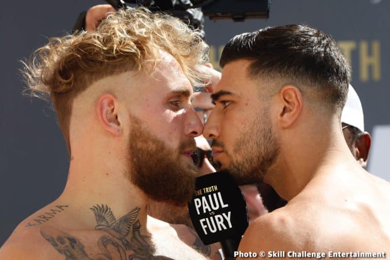 Image: Jake Paul vs. Tommy Fury leaked script indicates fight is fake