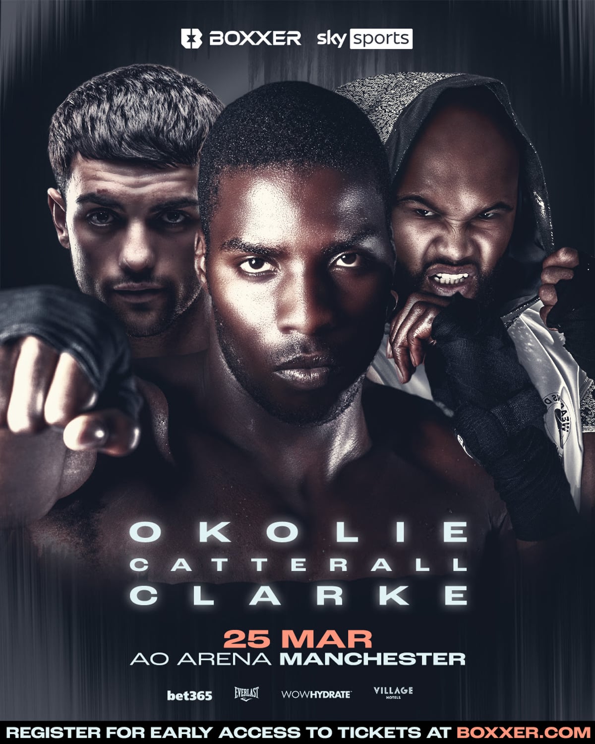 Image: Lawrence Okolie defends against David Light on March 25th in Manchester