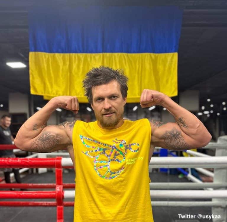 Image: Oleksandr Usyk reminds Tyson Fury: "I'm here"