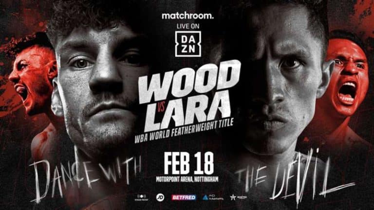 Image: What time is the Wood vs. Lara fight today?