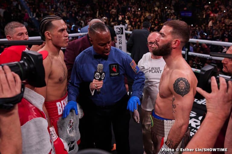 David Benavidez continues with his career after not fighting Canelo 