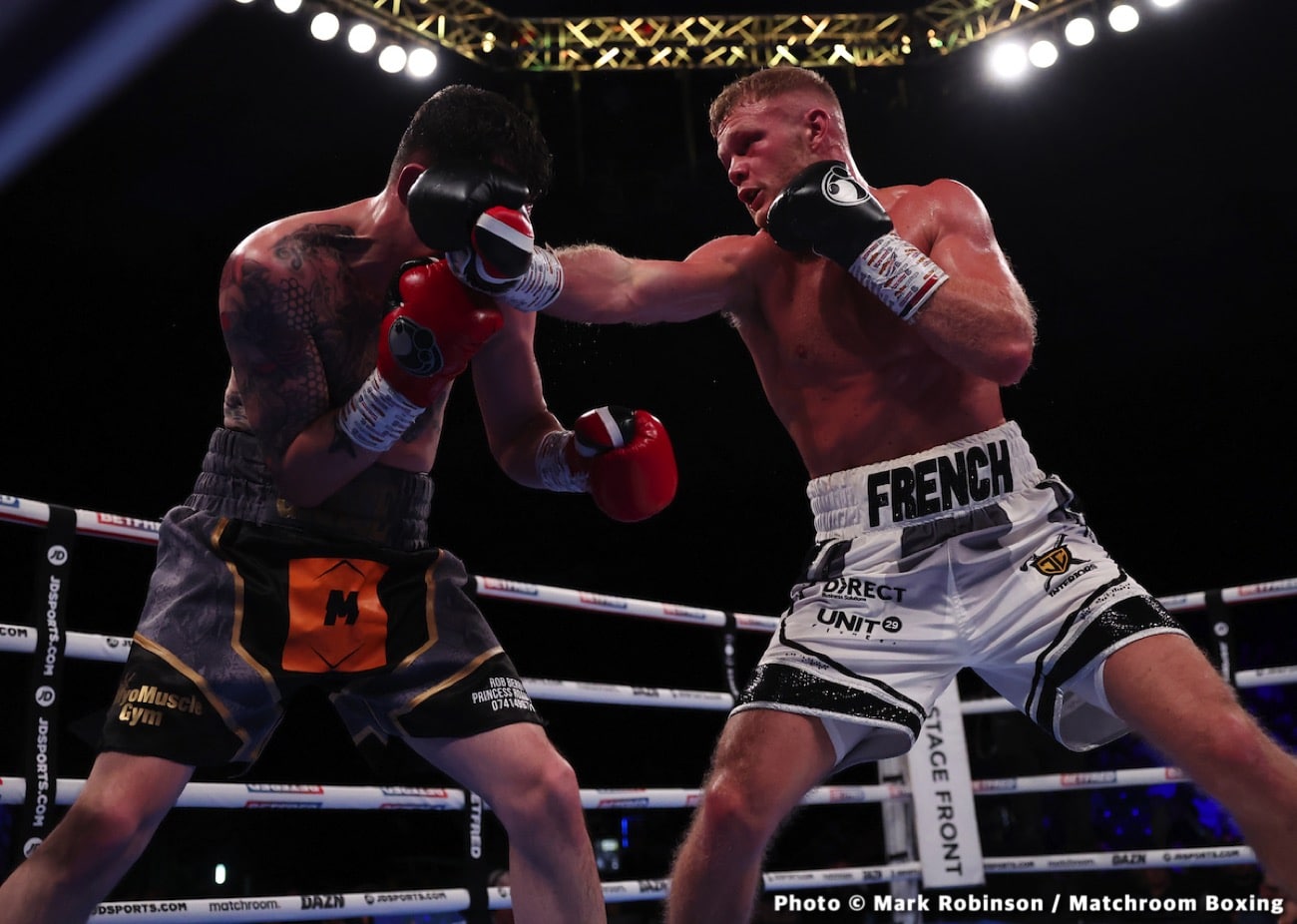 Image: Boxing results: Cyrus Pattinson Stops Chris Jenkins in a War!