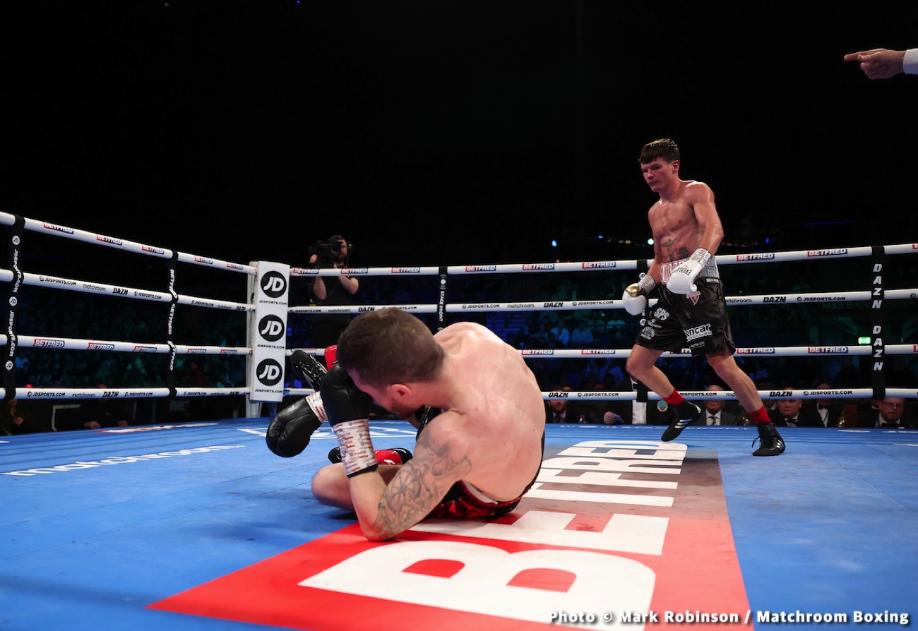 Image: Boxing Results: Darragh Foley Scores 3rd Round TKO Victory Over Davies Jr