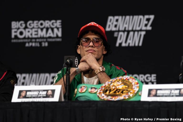 Image: Canelo put on notice by Benavidez, he'll force fight after Plant bout