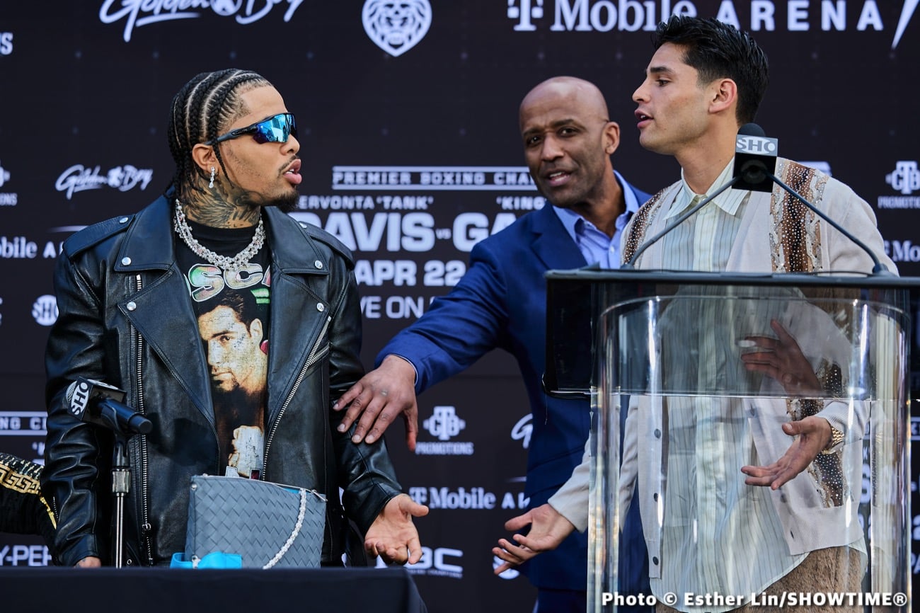 Image: LIVE: Ryan Garcia - Gervonta Davis LA Press Conference