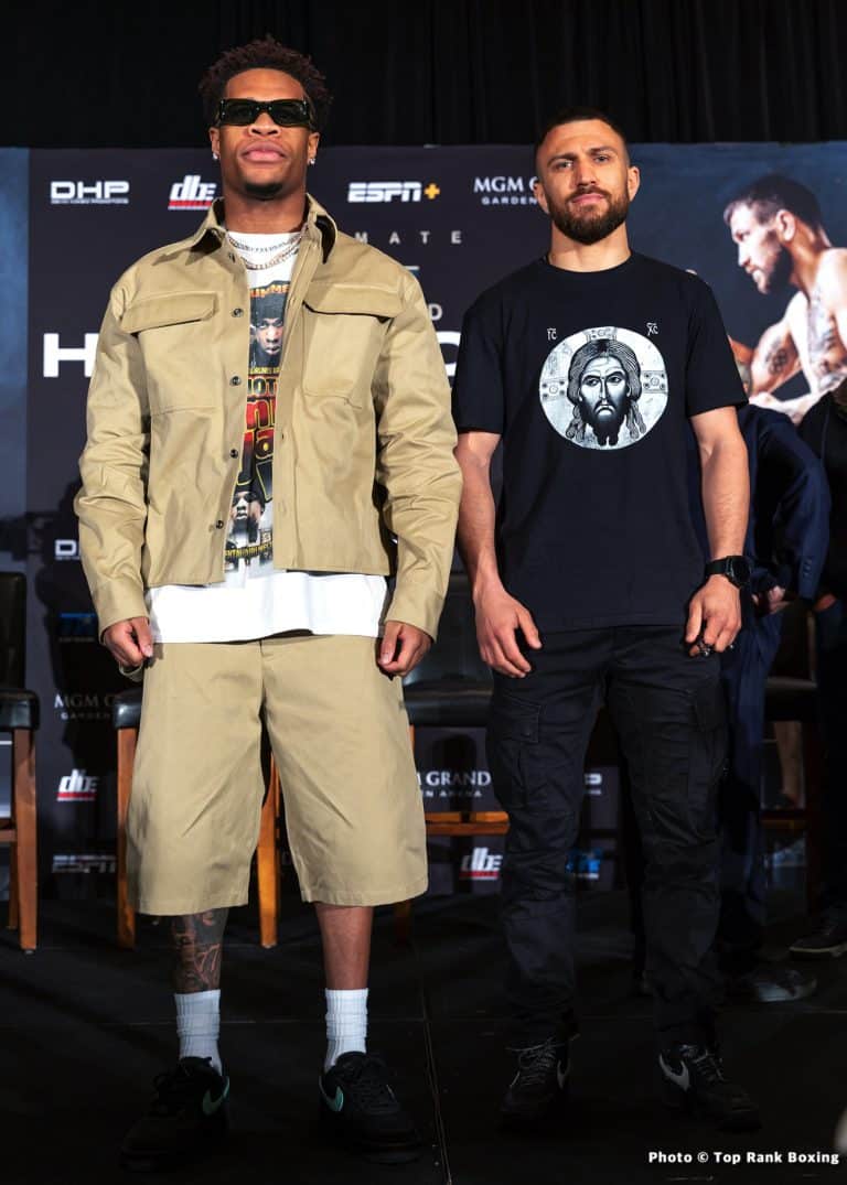 Image: Devin Haney: Lomachenko "looks small but size doesn't matter"