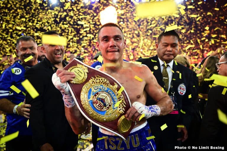 Image: Tim Tszyu to fight in June, Jermell Charlo fight delayed due to long recovery