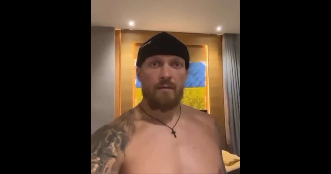Usyk accepts Fury’s 70-30 offer, but Tyson must donate £1million to Ukrainian people after fight