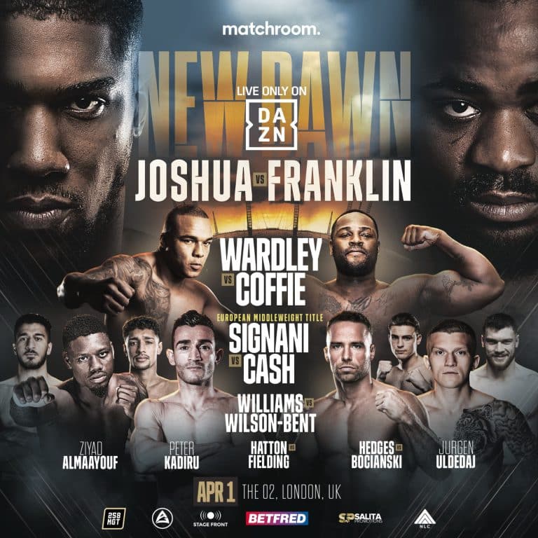 Image: Anthony Joshua vs. Jermaine Franklin undercard - Nothing to see here