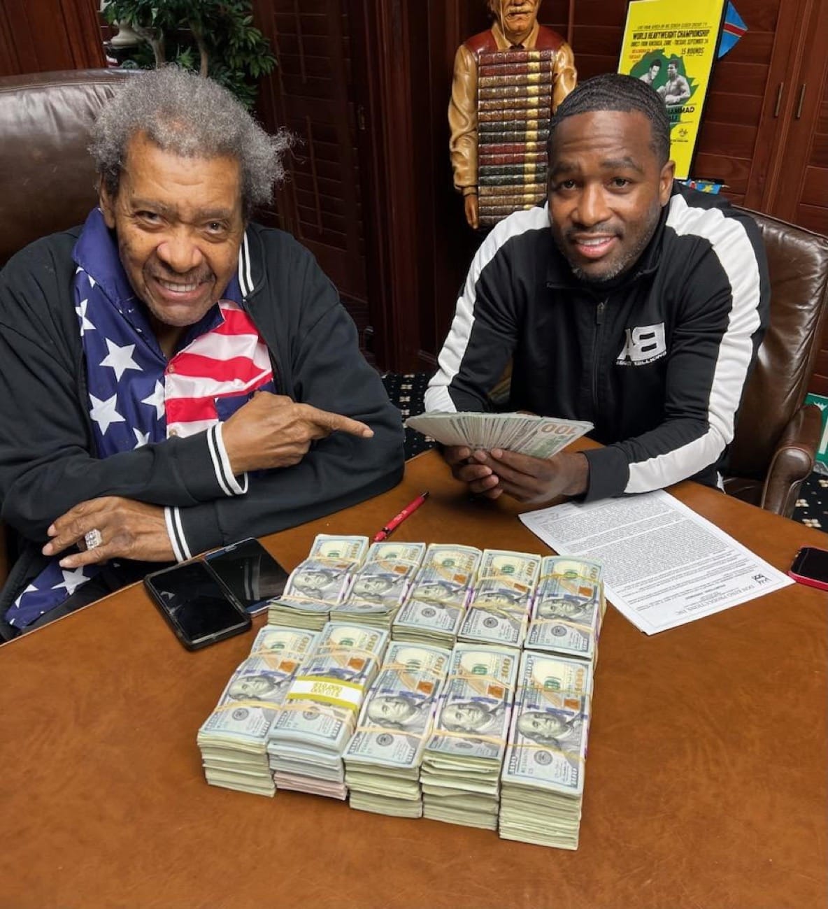 Image: Don King and Adrien Broner should focus on Blair "The Flair" Cobbs