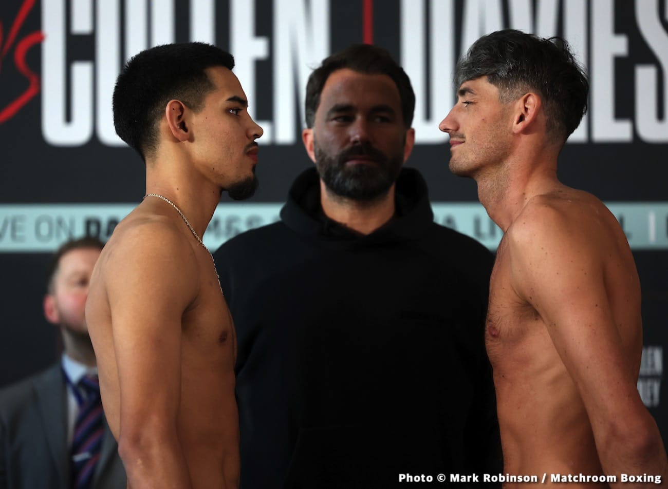 Image: Diego Pacheco 166.10 vs. Jack Cullen 167.8 - weigh-in results