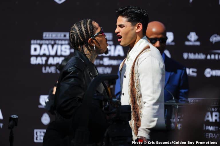 Image: Ryan Garcia Confronts Gervonta Davis About Trying To Weight Drain Him