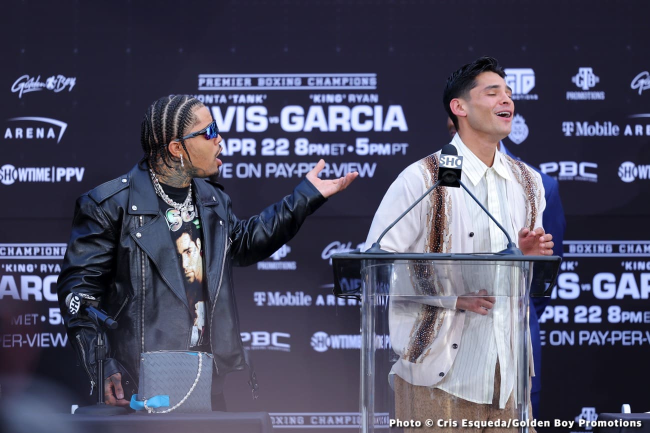 Image: Gervonta Davis' need for rehydration clause for Garcia shows sign of worry says Hopkins