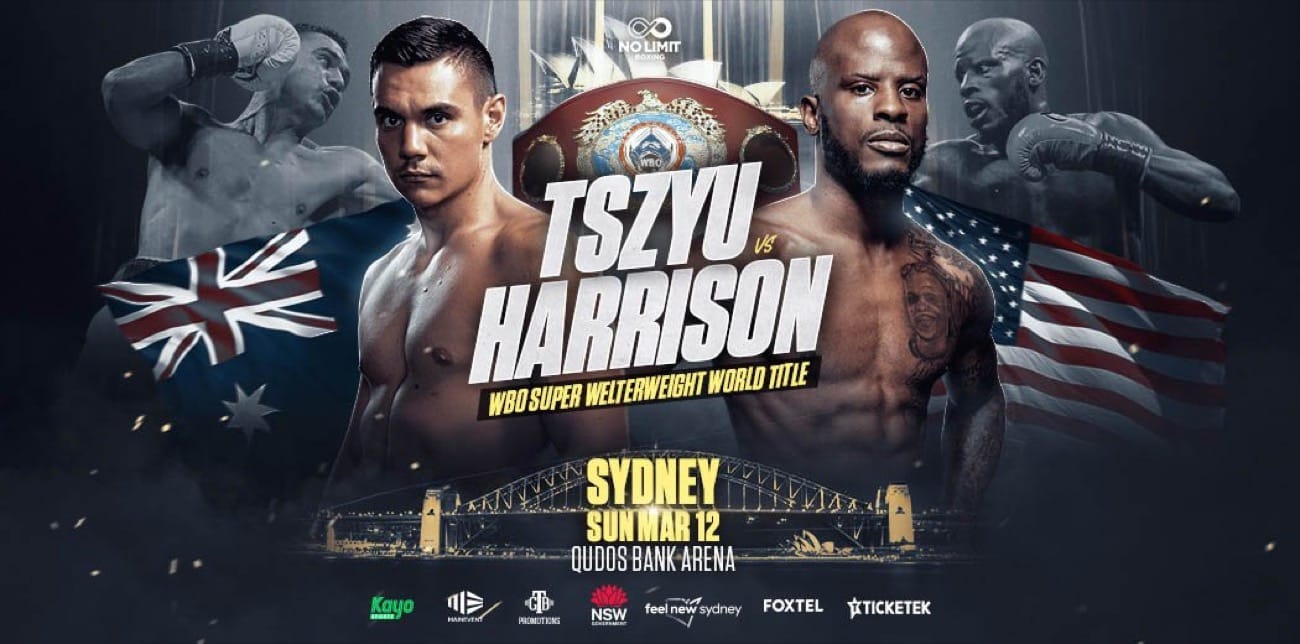 Image: Tszyu says "animal in me" will come out against Harrison