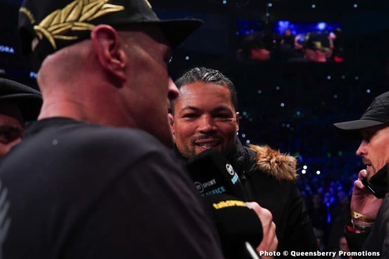 Image: John Fury says Joe Joyce fight "meaningless" for Tyson
