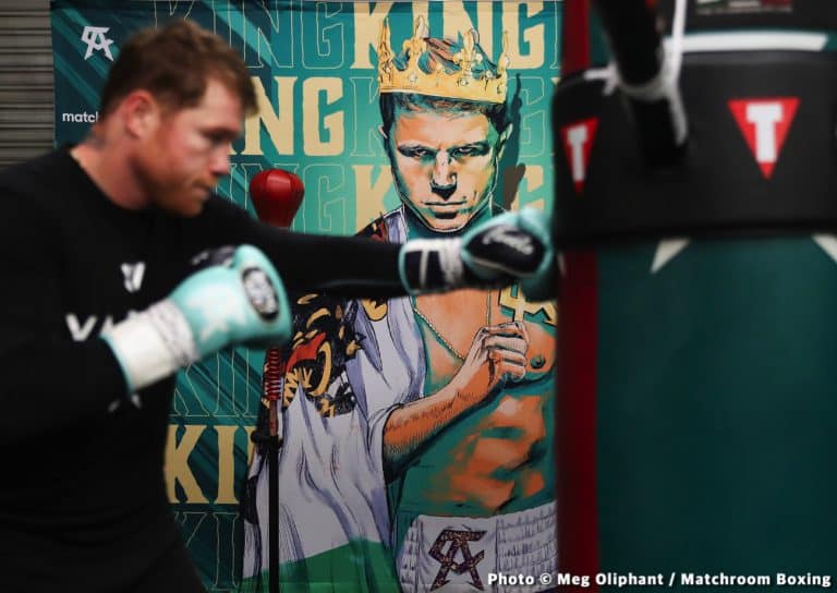 Image: Canelo Alvarez's angry message to fans: "I don't need to get ready. I'm always ready"