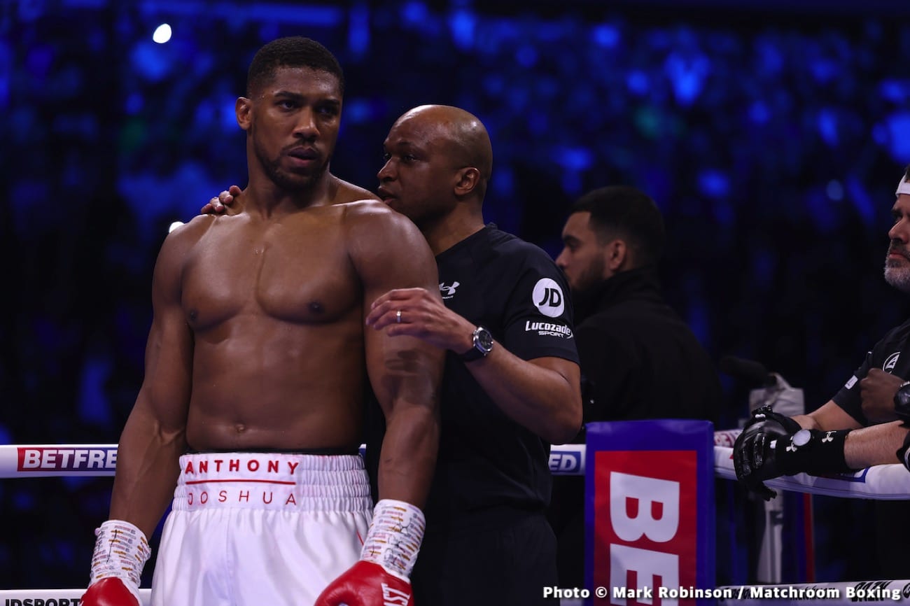 Image: Anthony Joshua' plans: Dillian Whyte in August & Deontay Wilder in December
