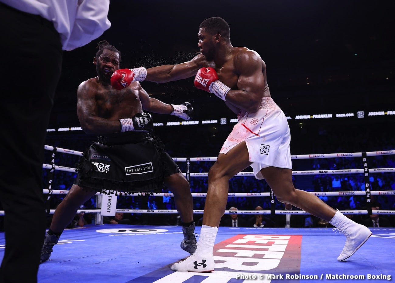  Anthony Joshua Defeats Franklin In London