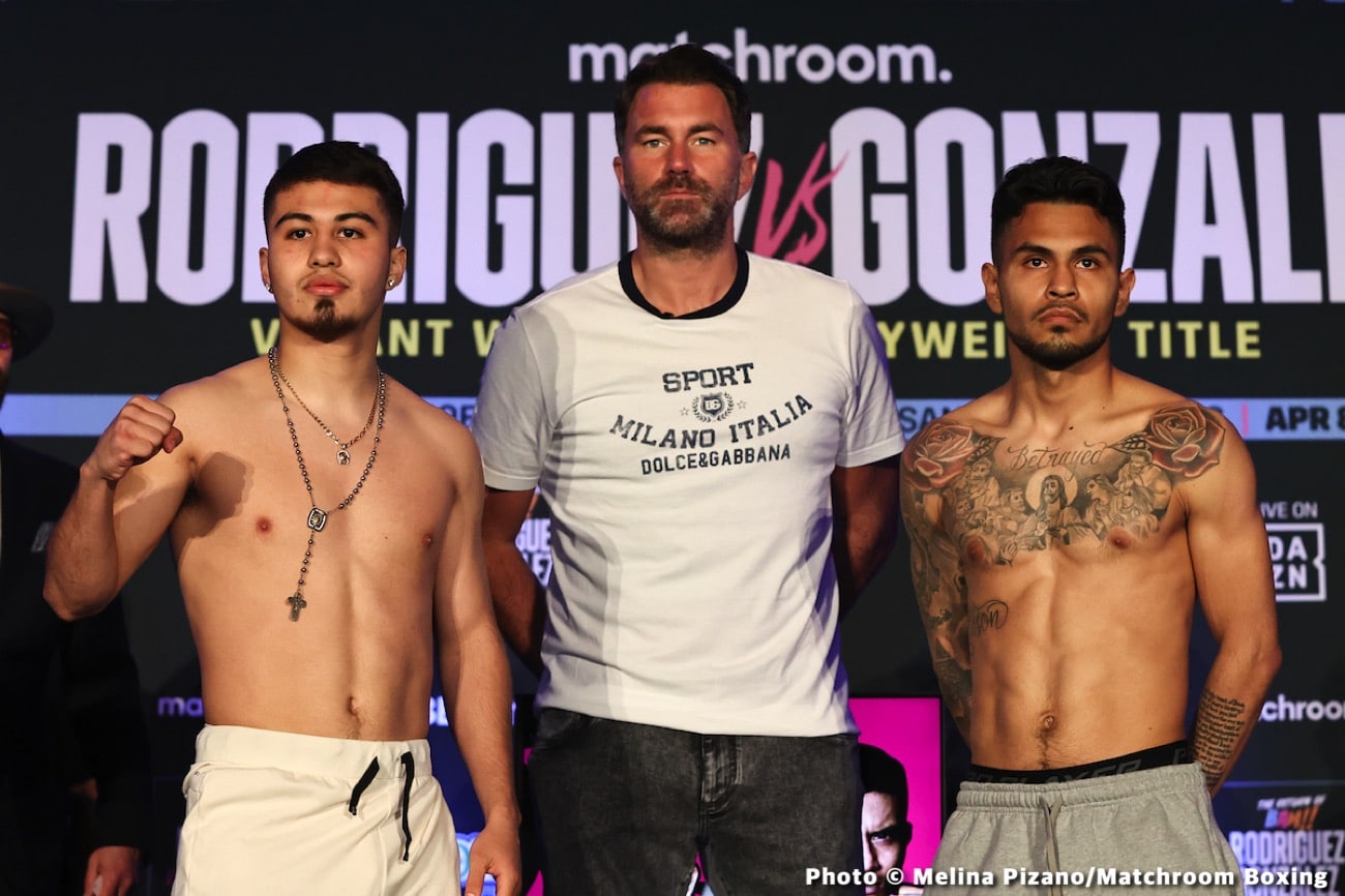 Image: 'Bam' Rodriguez vs Gonzalez Tonight: Fight Card, Start Time, Streaming & TV