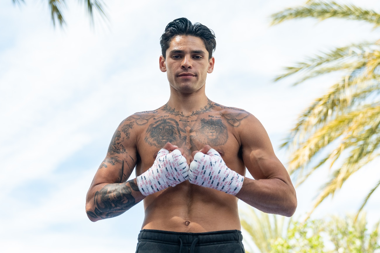 Image: Ryan Garcia doesn't look drained for Tank Davis fight on Saturday