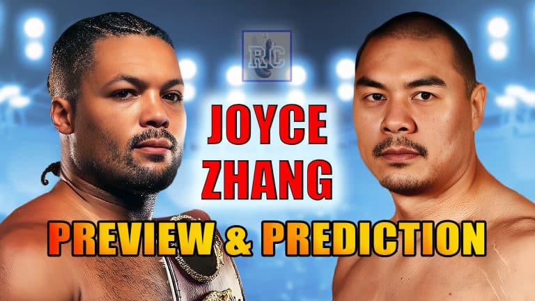 Image: Joe Joyce vs Zhilei Zhang - Preview & Prediction Video
