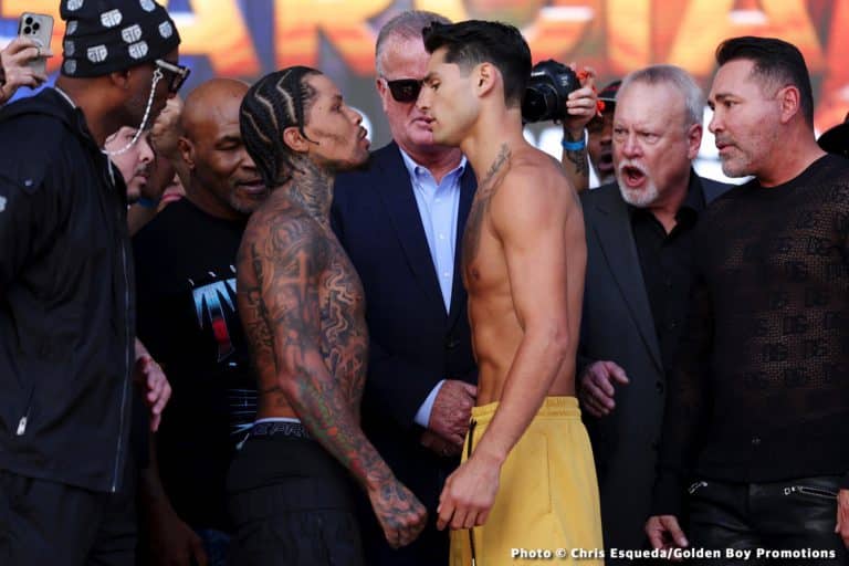 Image: Gervonta Davis vs. Ryan Garcia rehydration clause weigh-in today at 3 pm ET