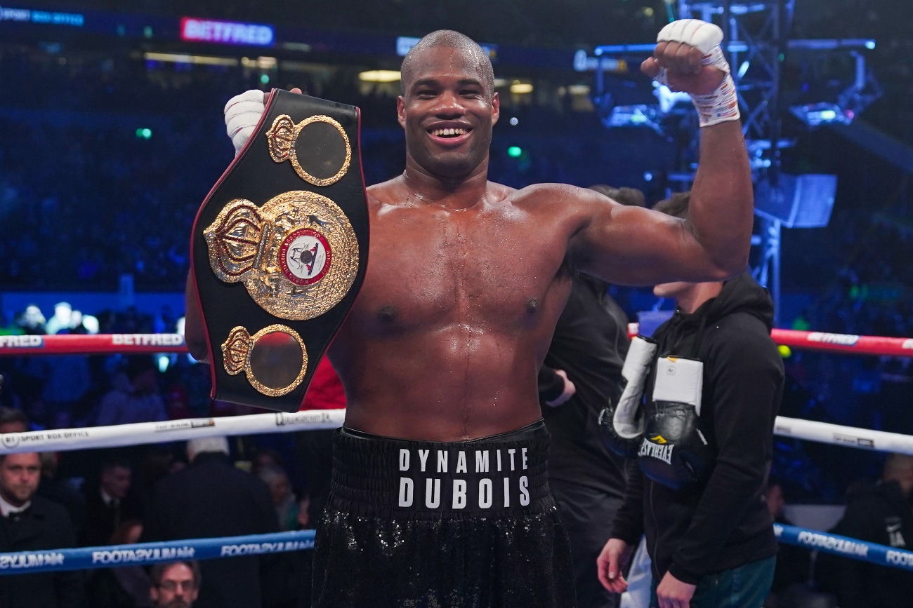 Image: Oleksandr Usyk on Daniel Dubois: "He has no confidence and too emotional"