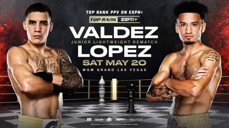 Image: Oscar Valdez vs. Adam Lopez added to Haney vs. Lomachenko undercard on May 20th on ESPN+ PPV