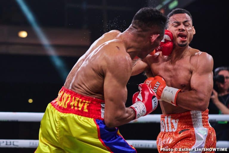 Image: Errol Spence discusses Rolly Romero's call out: "He's a nut, he almost lost to that old man [Ismael Barroso]"