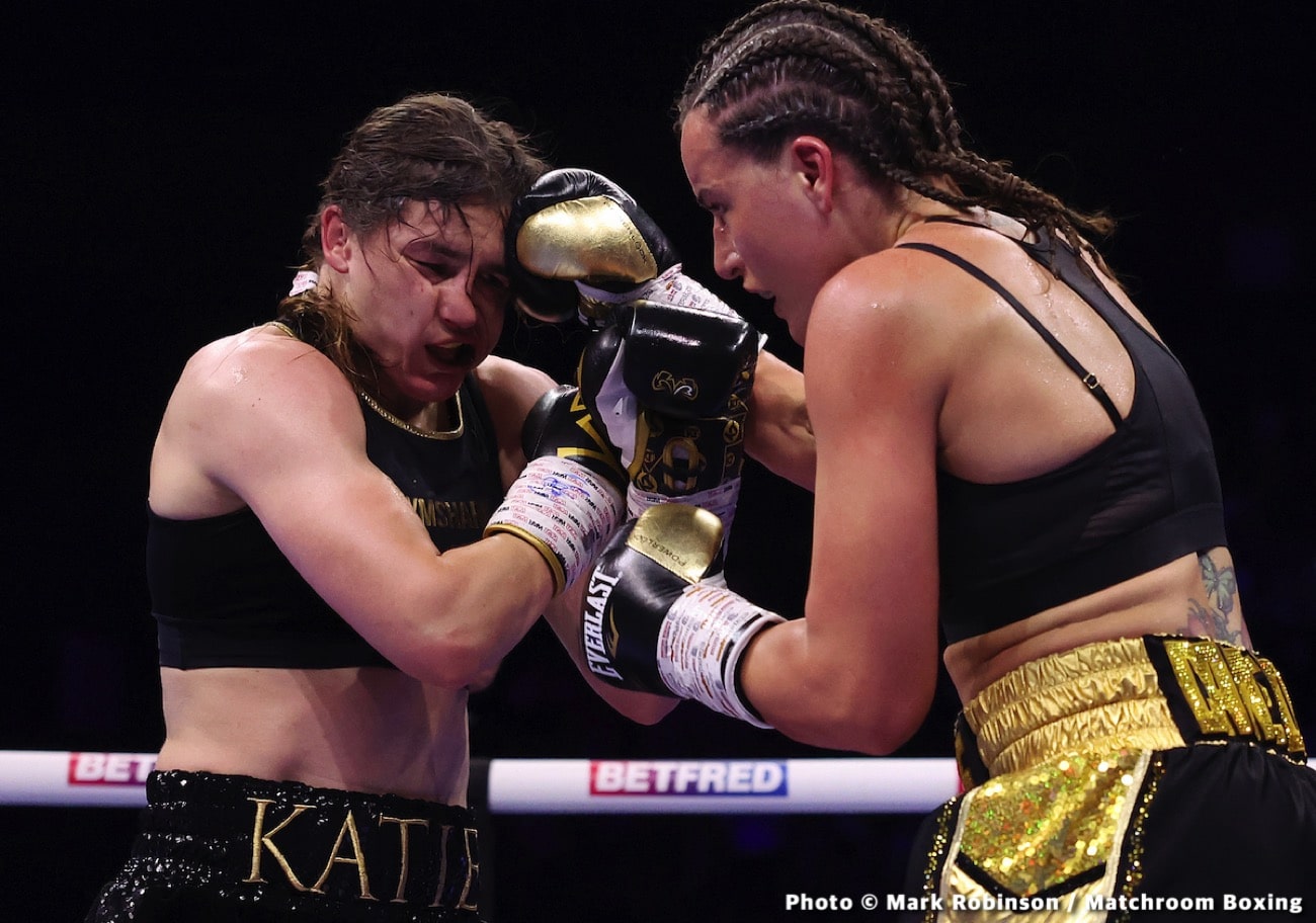 Image: Boxing results: Katie Taylor Loses to Chantelle Cameron in Dublin!