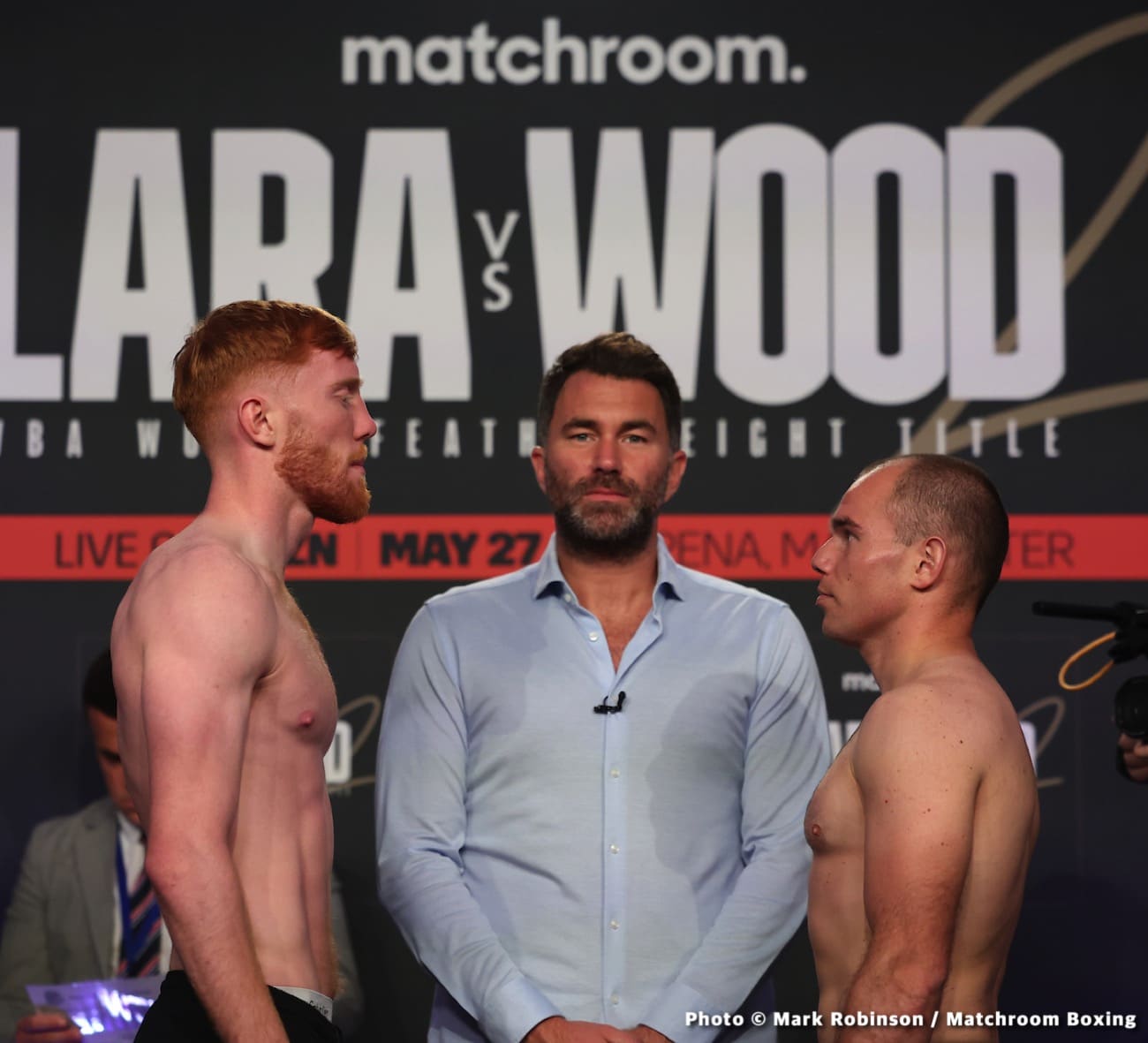 Image: Mauricio Lara stripped of WBA title, only Leigh Wood can win - weigh-in results