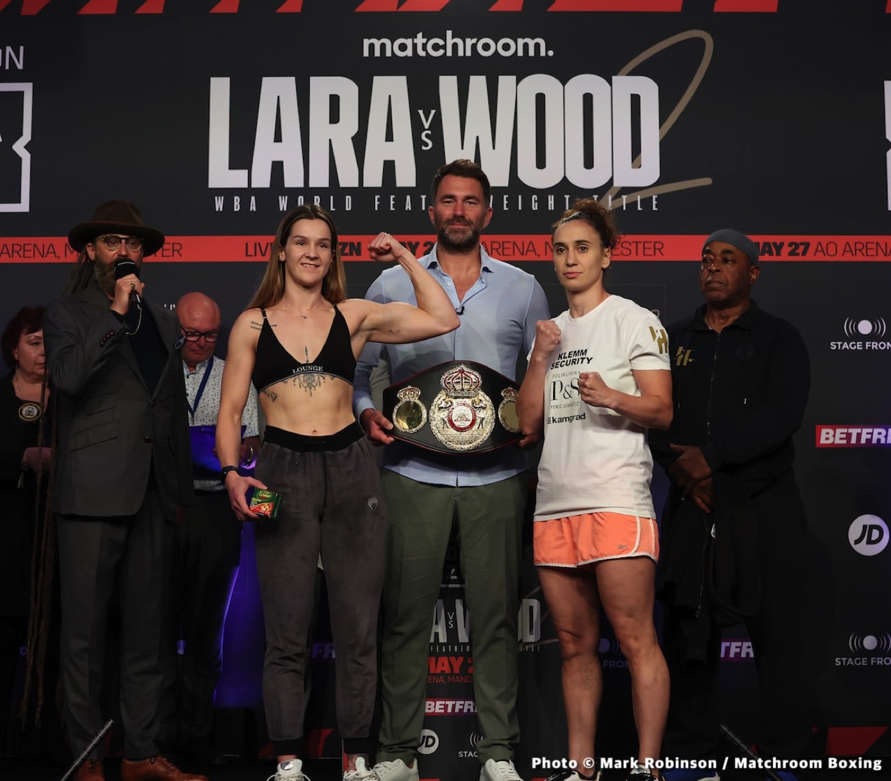 Image: Mauricio Lara stripped of WBA title, only Leigh Wood can win - weigh-in results