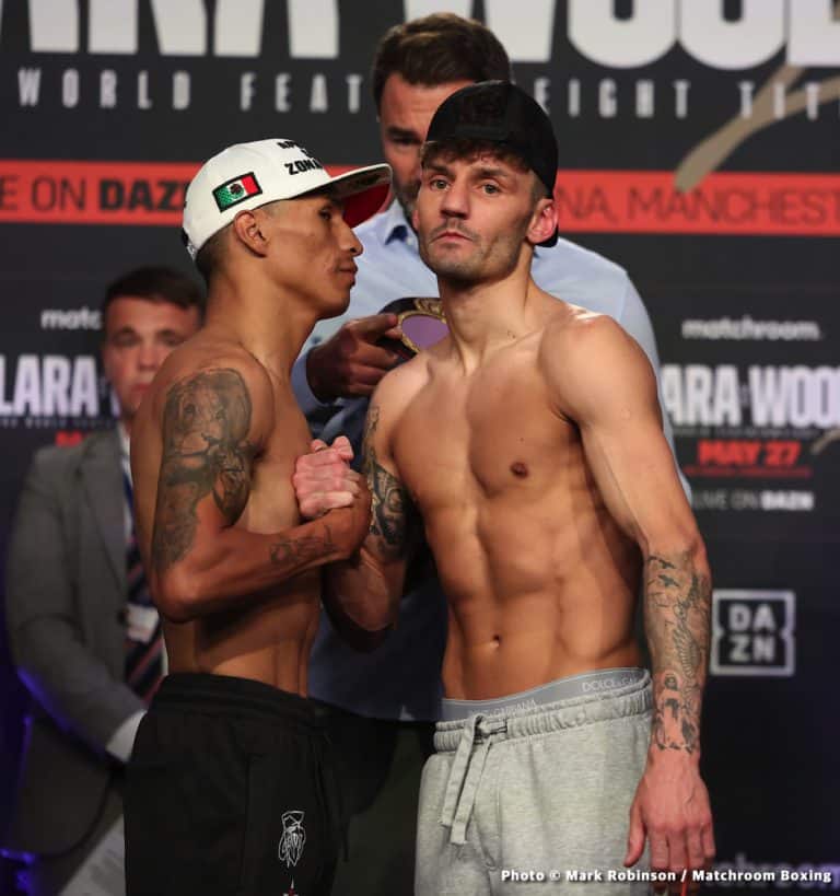 Image: Mauricio Lara wants to knockout Leigh Wood early tonight