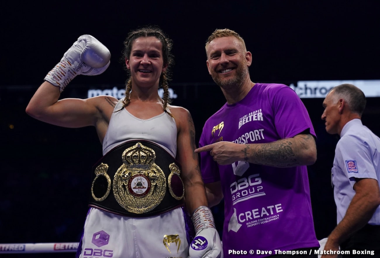 Image: Harper Battles Battles Former P4P No.1 Braekhus This Saturday On DAZN
