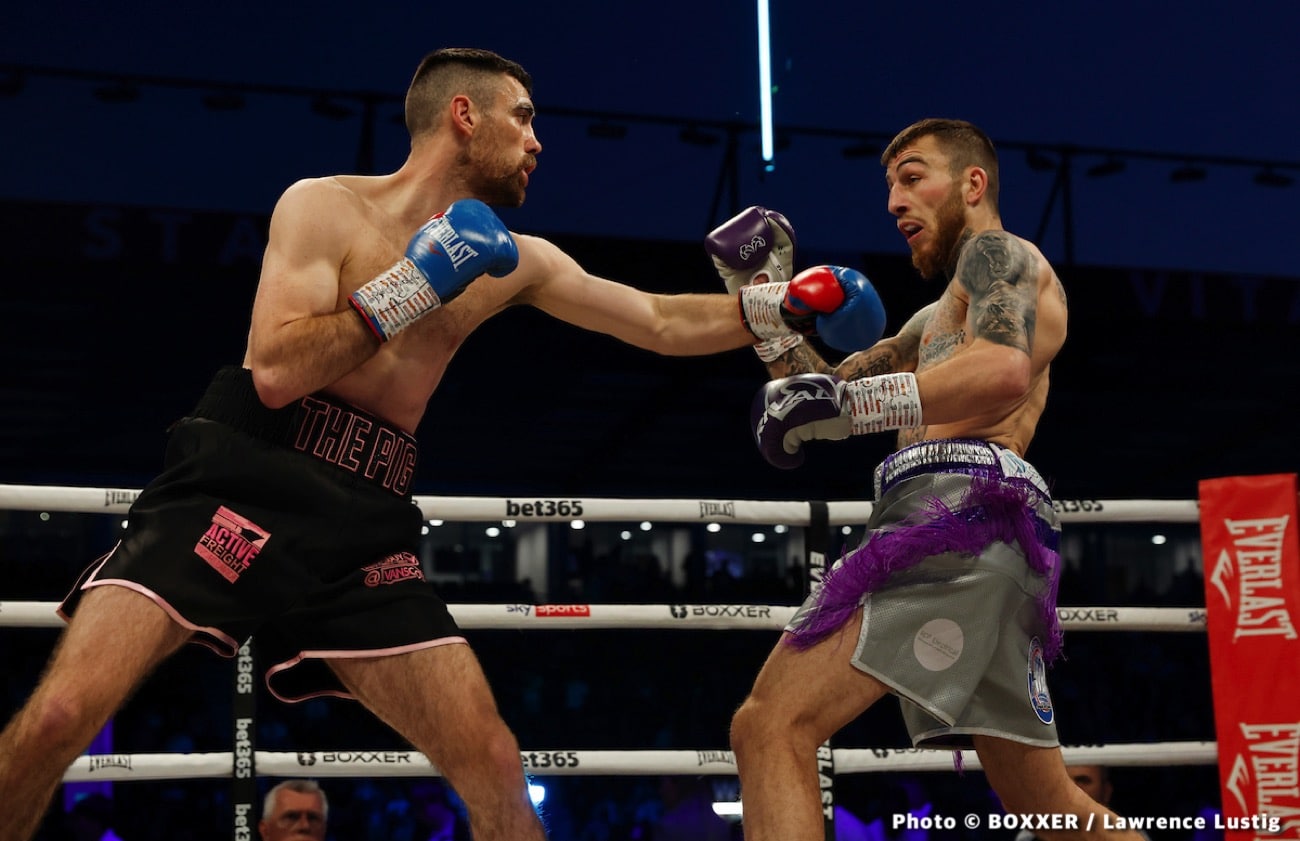 Image: Boxing results: Chris Billiam-Smith dethrones Lawrence Okolie