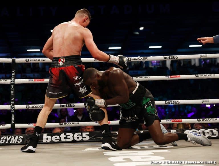 Image: Eddie Hearn comments on Okolie's defeat to Billiam-Smith