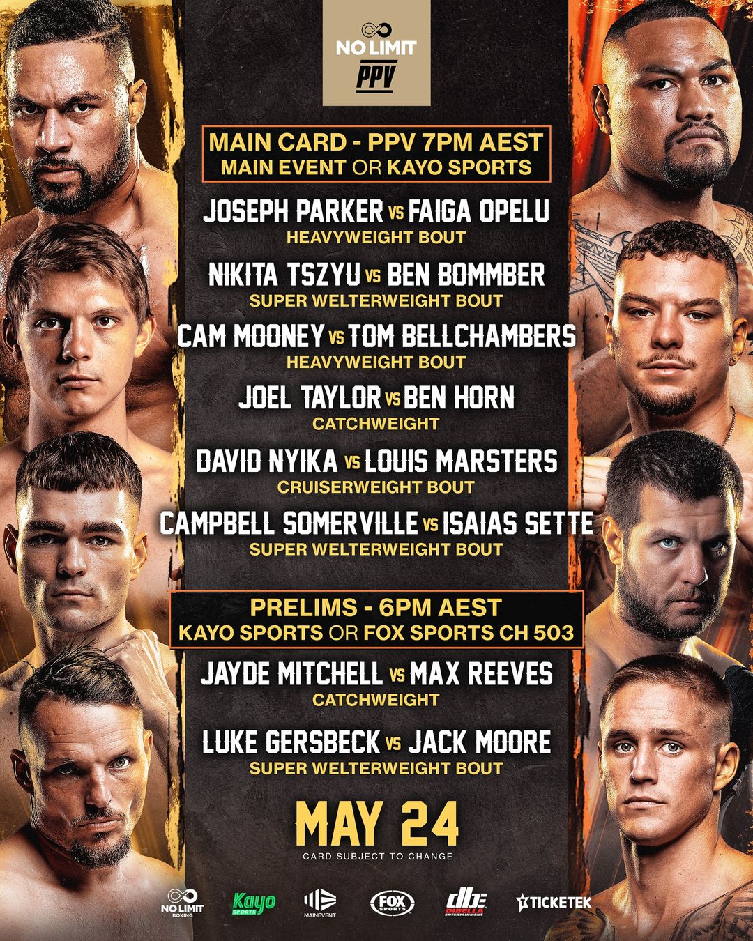 Image: Joseph Parker vs Opelu Today: Start Time, Undercard & Live Stream Info