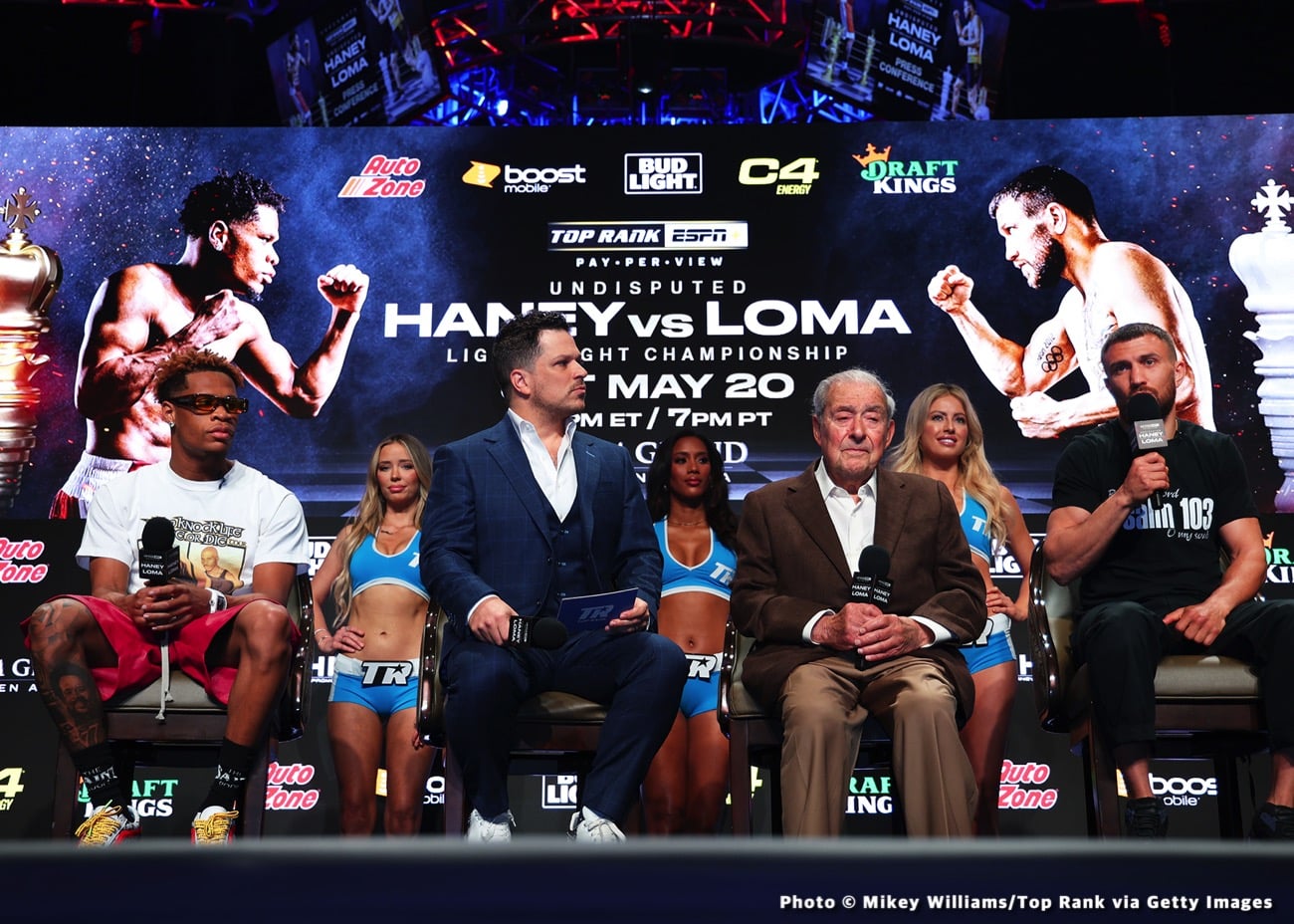 Image: Haney could remain with Top Rank after Lomachenko fight
