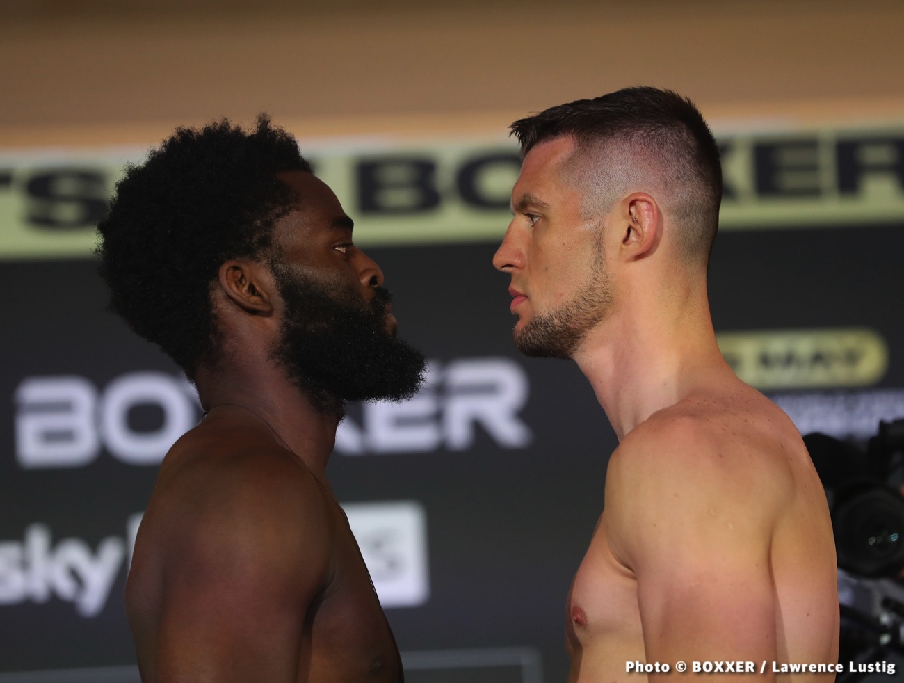 Image: Joshua Buatsi 174 vs. Pawel Stepien 175 - Official Sky Sports Weights