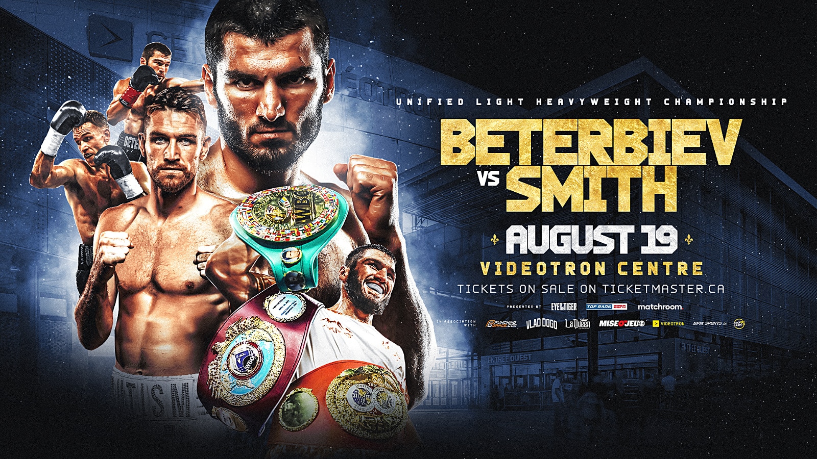 Image: Artur Beterbiev vs. Callum Smith first face-off for August 19 fight in Quebec City
