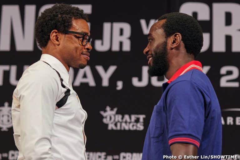 Image: Errol Spence Jr vs. Terence Crawford first face-off for July 29th