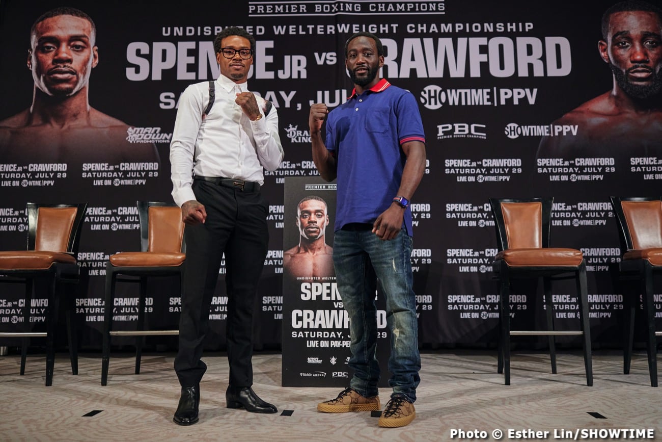 Image: Erickson Lubin has plan for Spence to beat Crawford on July 29th