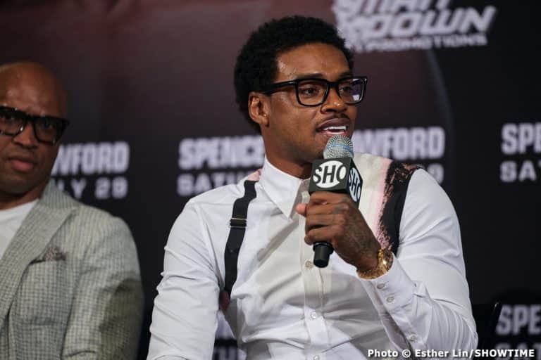 Image: Errol Spence on fighting Canelo: "Sounds good, it could happen"