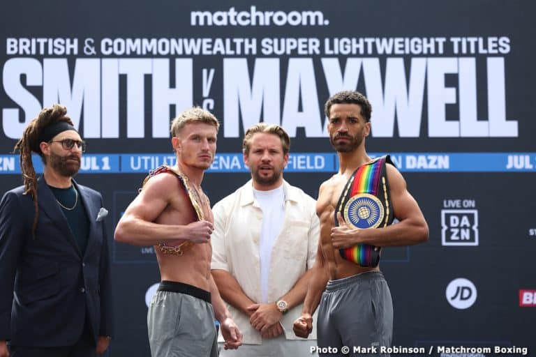 Image: Boxing Tonight: Smith vs Maxwell Start Time, Undercard Info