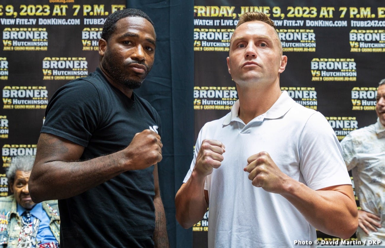 Image: Broner vs Hutchinson Tonight: Start Time & Undercard Info