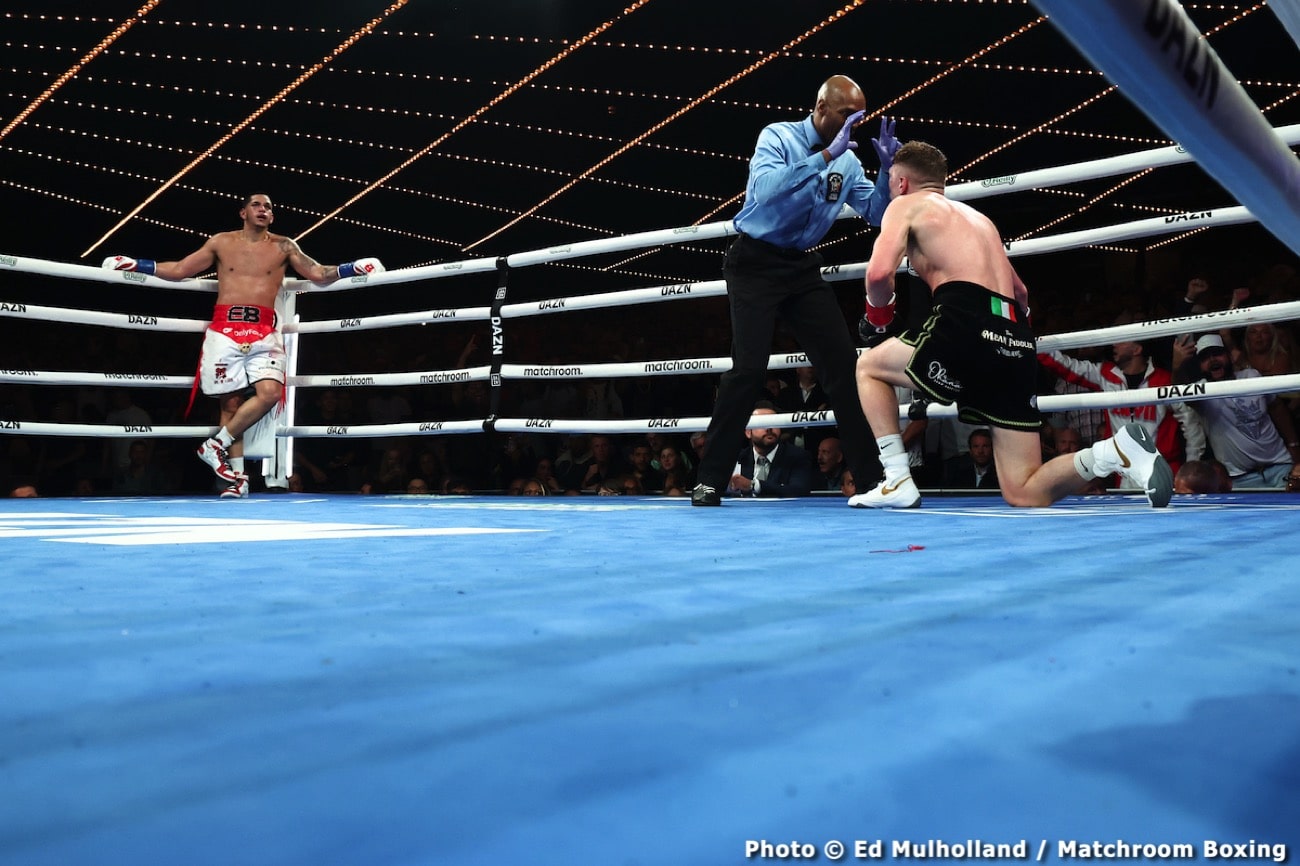 Image: Boxing results: Edgar Berlanga defeats Jason Quigley