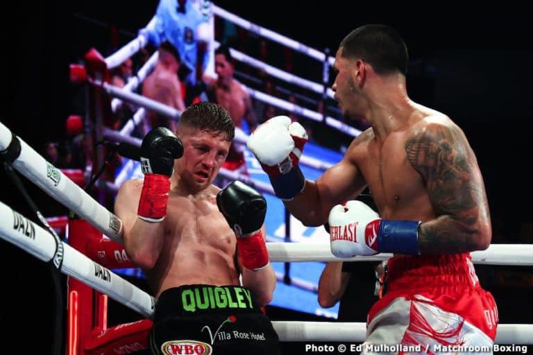 Image: Boxing results: Edgar Berlanga defeats Jason Quigley