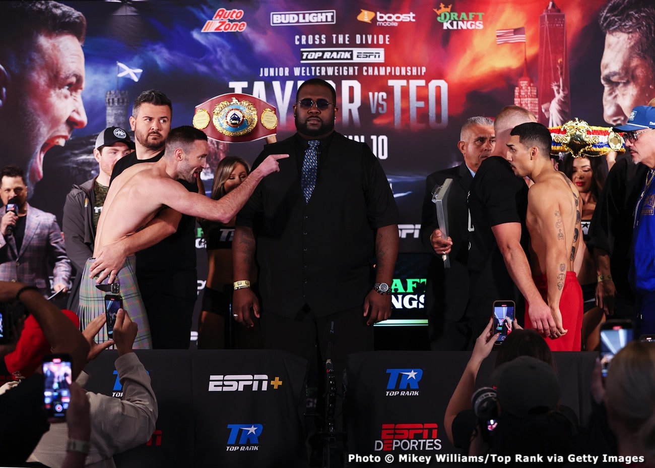 Image: Josh Taylor 139.8 vs. Teofimo Lopez 140 -Official ESPN Weigh In Results